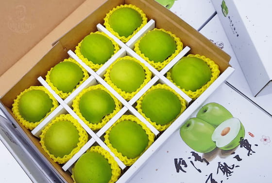 台灣雪梨蜜棗12入禮盒，推薦新年水果蜜棗禮盒